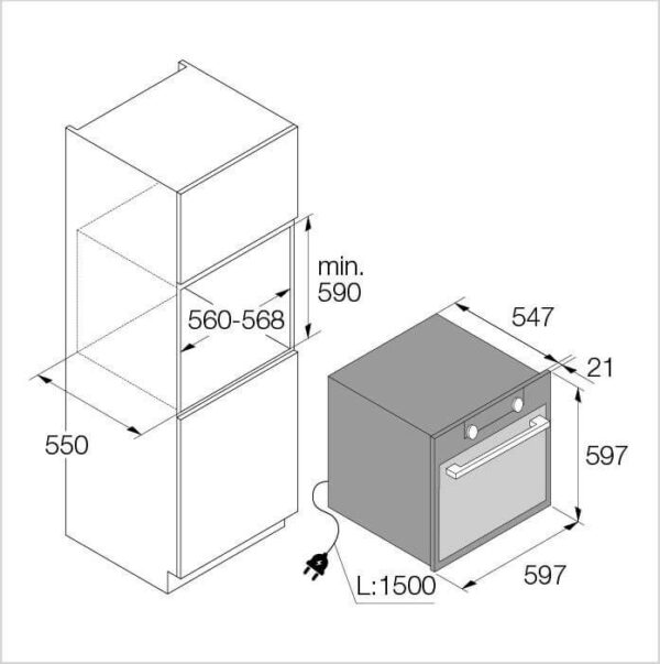 ASKO Backofen Pyrolyse ELEMENTS (OP8678G) – Bild 4