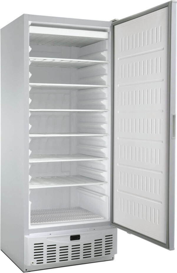 FORS Gastronomie- & Bäckerei-Gefrierschrank, Volltür, weiss, GN 2/1 und 600x400, rechts wechselbar (CFS550W)