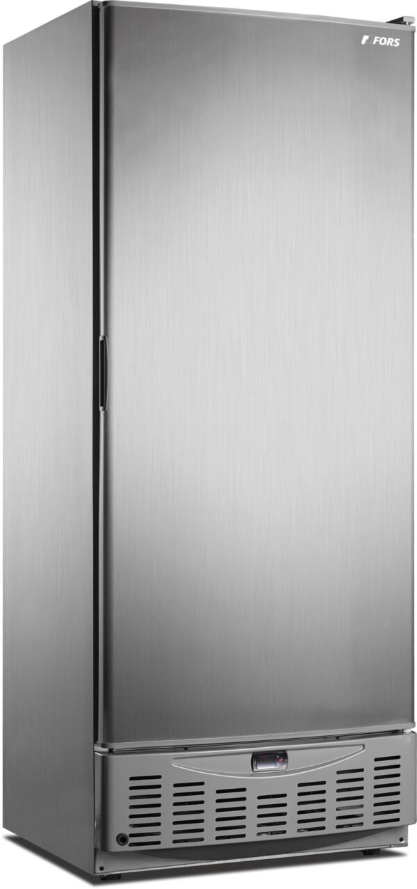FORS Gastronomie- & Bäckerei-Gefrierschrank, Volltür, Edelstahl, GN 2/1 und 600x400, rechts wechselbar (CFS550ES)