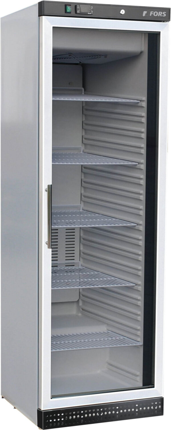 FORS Gewerbe-Gefrierschrank, Glastür, weiss, rechts nicht wechselbar (UFV4000WG)