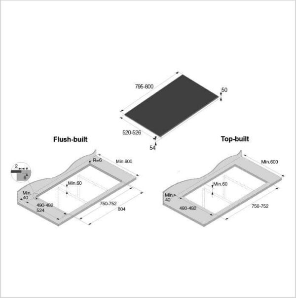 ASKO Induktions-Kochfeld (HI2842FBG1) – Bild 5