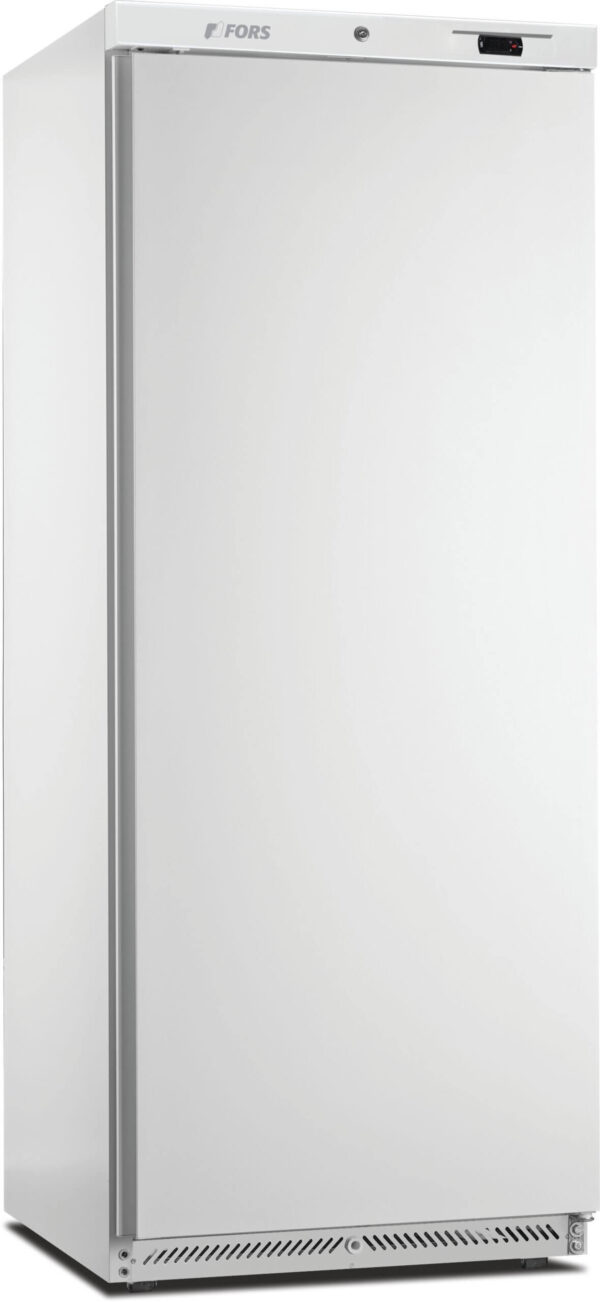 FORS Gastronomie-Gefrierschrank, Volltür, weiss, GN 2/1, rechts wechselbar (GFS600W)