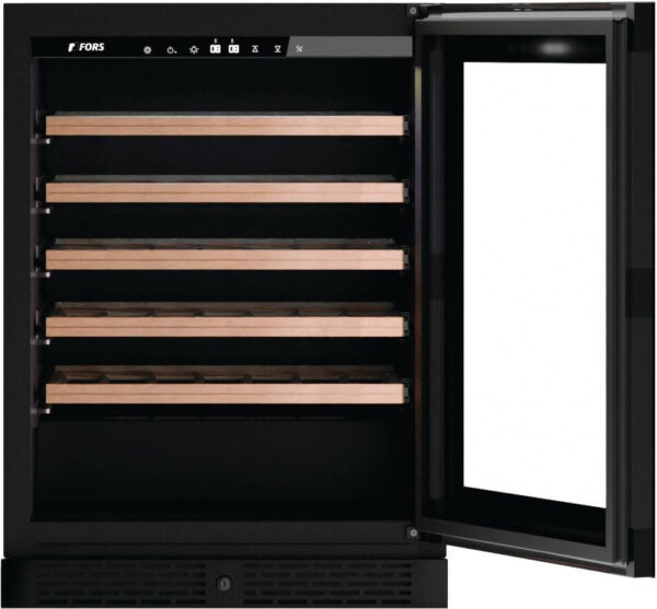 FORS Weinkühlschrank freistehend  PREMIUM, rechts wechselbar (FFW60821G) – Bild 4