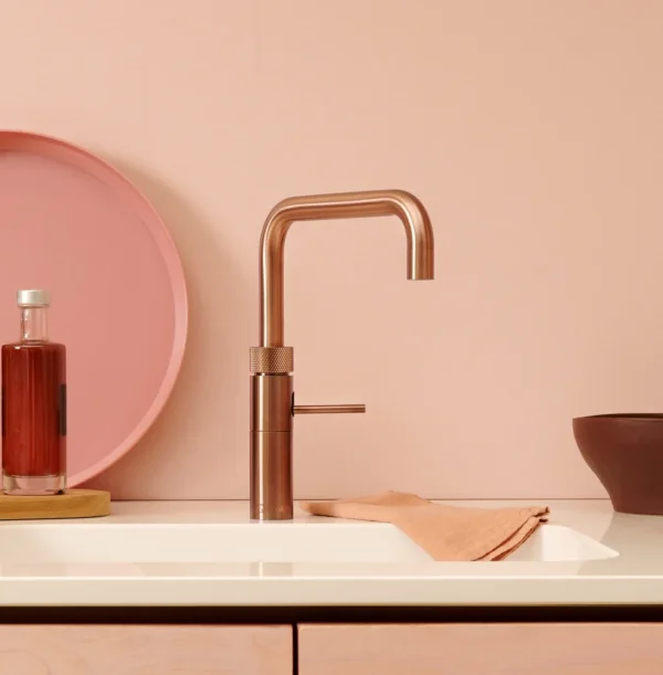 Quooker Hahn Fusion Square kupfer rosé
