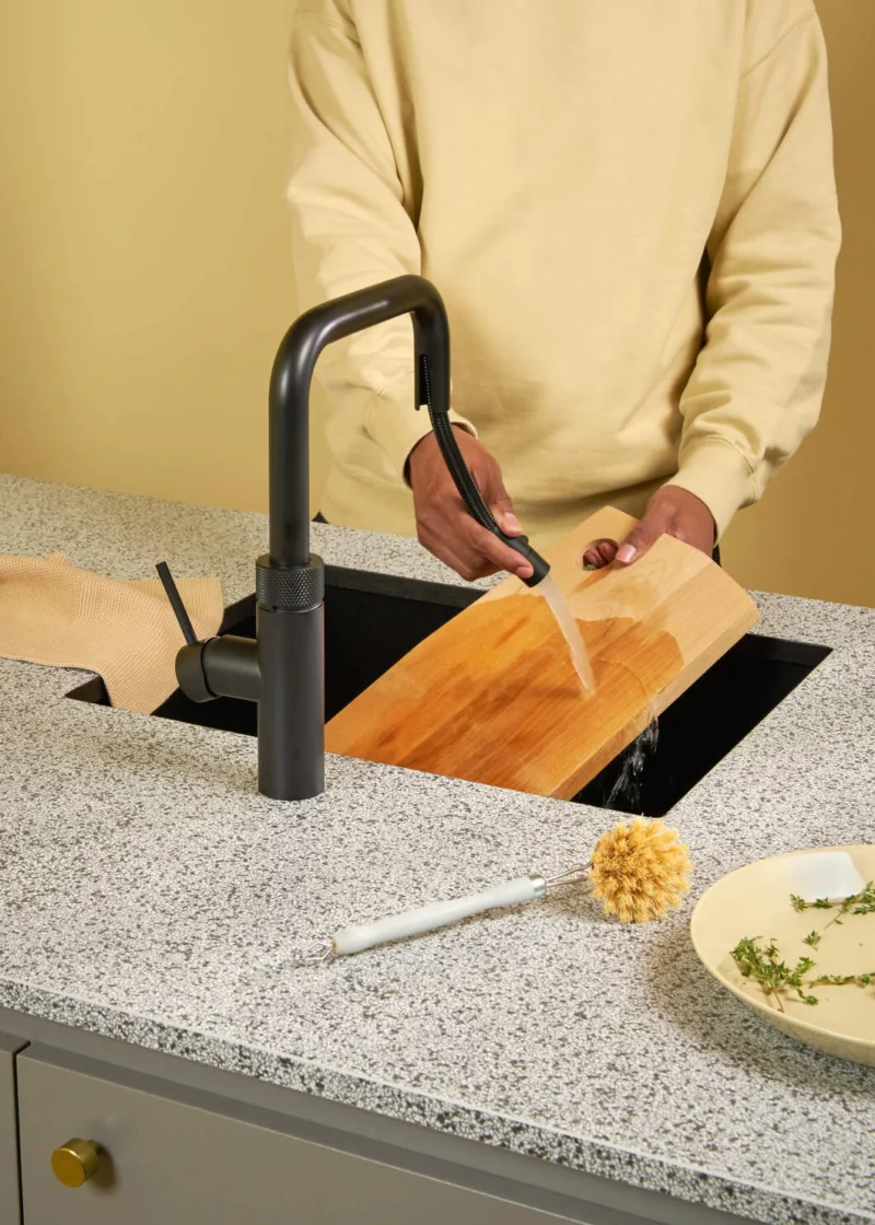 Quooker Hahn Flex Square schwarz