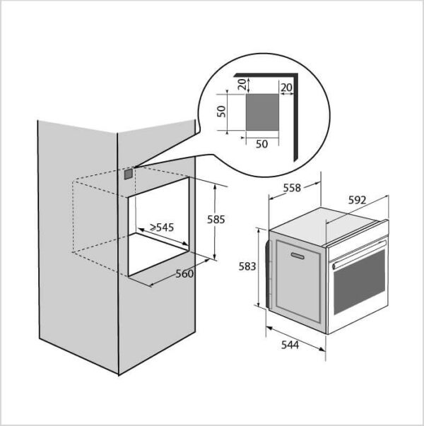 DE DIETRICH Backofen (DOP4746BT) – Bild 6