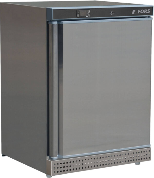 FORS Gewerbe-Kühlschrank, Volltür, Edelstahl, rechts wechselbar (UCV1200ES)