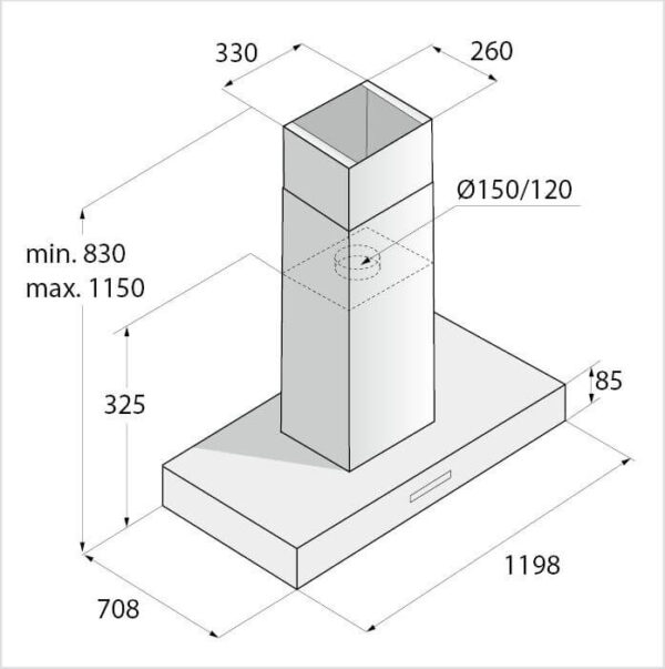 ASKO Dunstabzugshaube ELEMENTS (CI41230G) – Bild 2