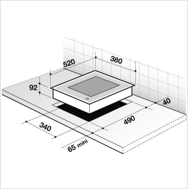 DE DIETRICH Teppan Yaki (DPE7400X) – Bild 2