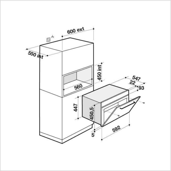 DE DIETRICH Combi Steamer (DKR7580X) – Bild 4