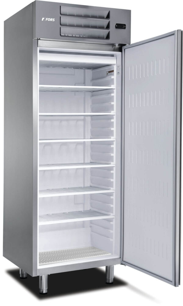 FORS Bäckerei-Gefrierschrank, Volltür, Edelstahl, 600x400, rechts wechselbar (CFS500ES)
