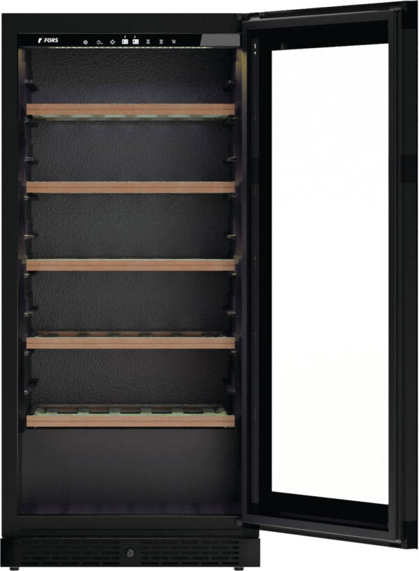 FORS Weinkühlschrank freistehend  PREMIUM, rechts wechselbar (FFW601271G) – Bild 4
