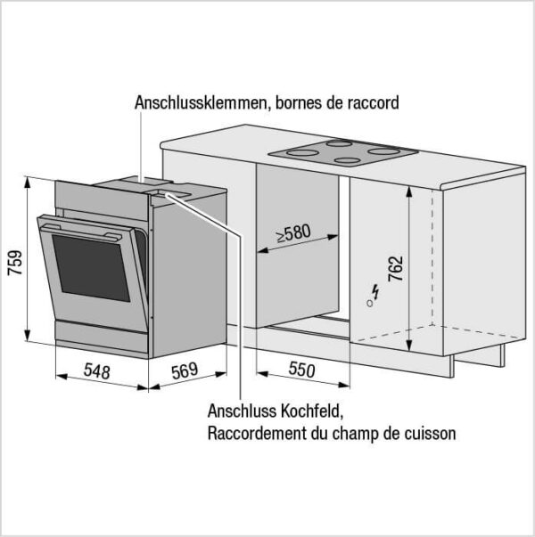 FORS Kochherd (C 554-1 W) – Bild 2