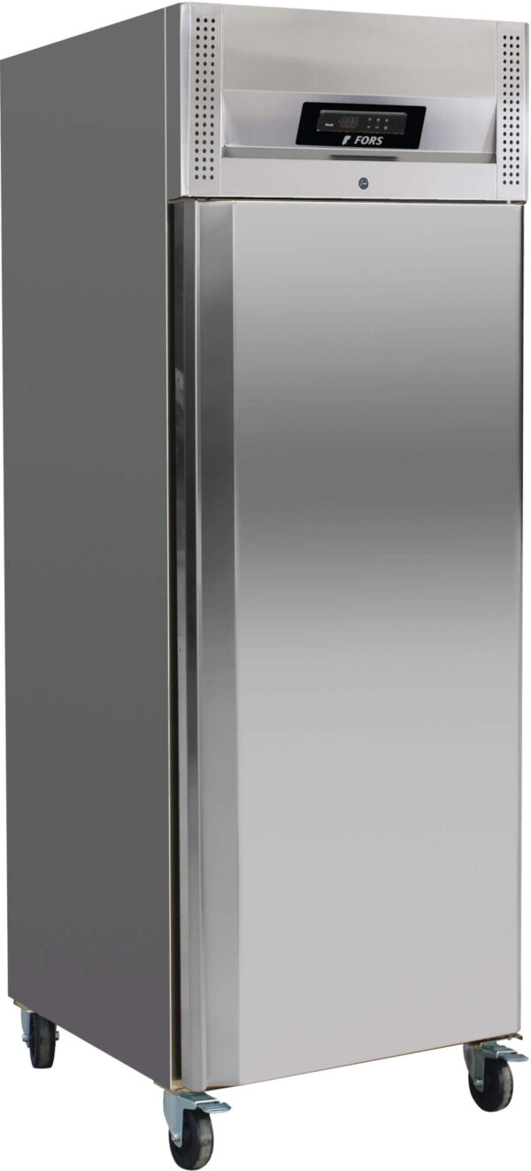 FORS Bäckerei-Kühlschrank, Volltür, Edelstahl, 600x800, rechts wechselbar (BCV7000ES)